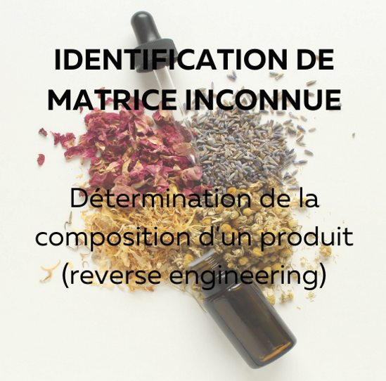 Identification d'un matériau inconnu 